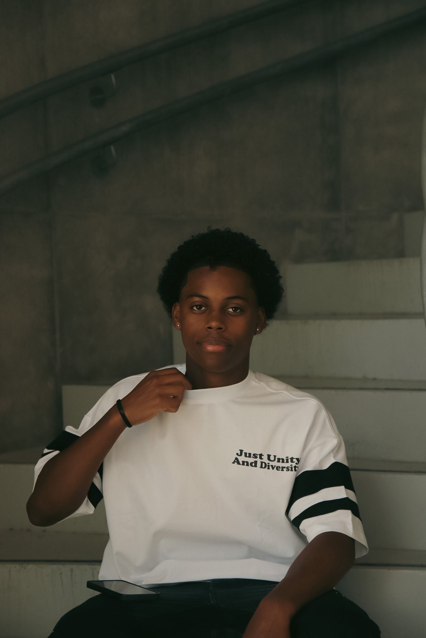 T-Shirt Black Groove - JSBlack
